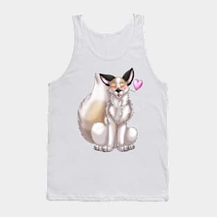 Foxy Friends: Leucistic Tank Top